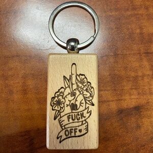 F*** off keychain